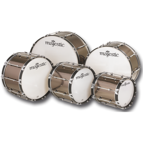 Majestic XTD Marching Bass Drum 18" x 14"