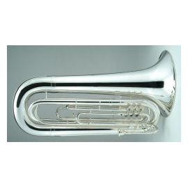 Contrabass Bugle, no case, 3 Valve, 4/4 size, Key of G, silver