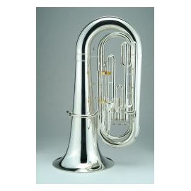 Marching BBb Convertible Tuba in silver or lacquer finish