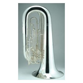 Marching BBb Tuba with 4 Valves, 5/4 version in silver or lacque