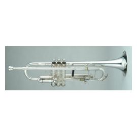 Soprano Bugle Outfit, 3 Valve, All note tuning, Key of G, silver