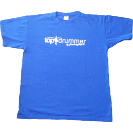 Marchingshop Shirt Drummer blau