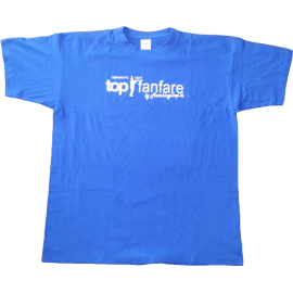 Marchingshop Shirt Fanfare blau