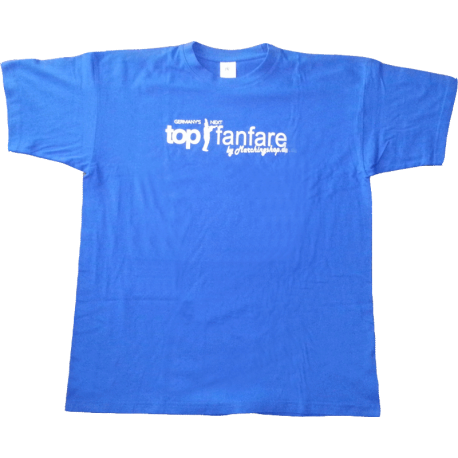 Marchingshop Shirt Fanfare blau