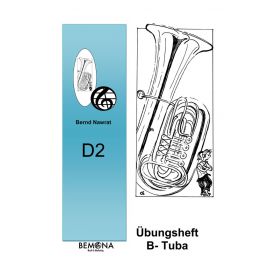 D2 Übungsheft für Querflöte, Posaune, Saxophon, Klarinette, Trompete & Tenorhorn, B-Tuba und Waldhorn