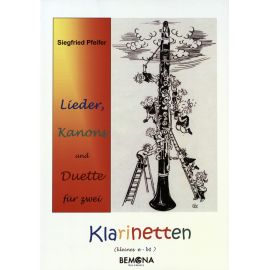 Lieder, Kanons und Duette für 2 Klarinetten mit CD