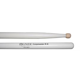 Agner Marching Drumsticks Corpsmaster RH - weiß