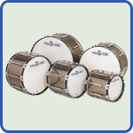 Bass Drums, Große Trommel, Pauke auf Marchingshop.de